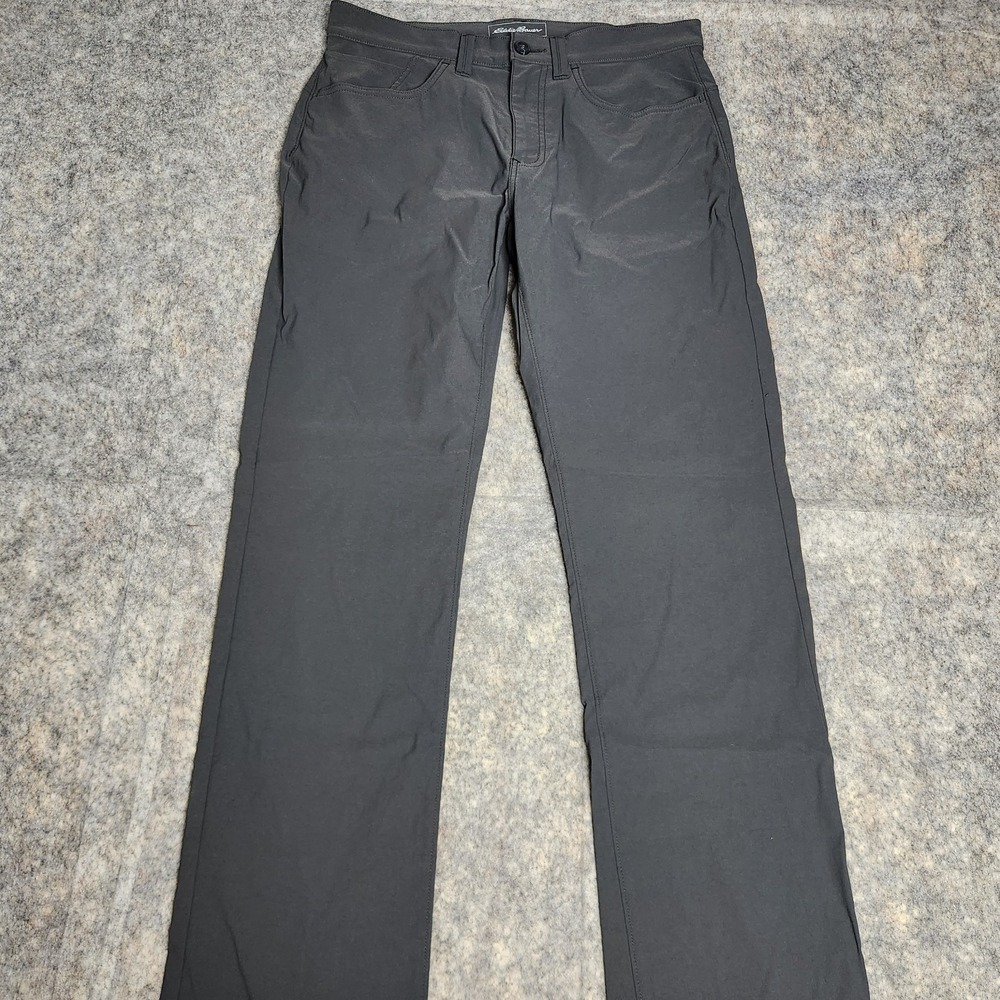 Eddie Bauer Travex Pants Men 32x32 Black Stretch Performance Gorpcore Utility